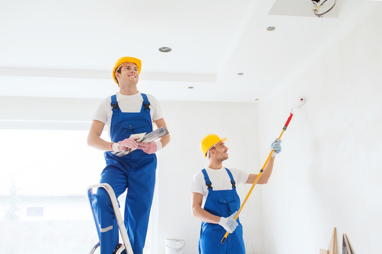 Painting the interior of a room in Livermore, CA